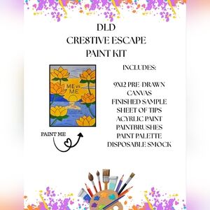 Creative Floral Paint Kit